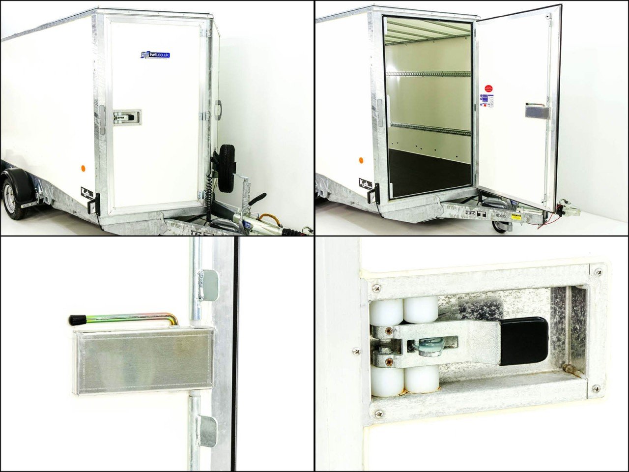 Ifor Williams Reboque fechado BV 126G 173x360cm H:214cm 3,5t, Combinação de portões, -Novo - Image 11