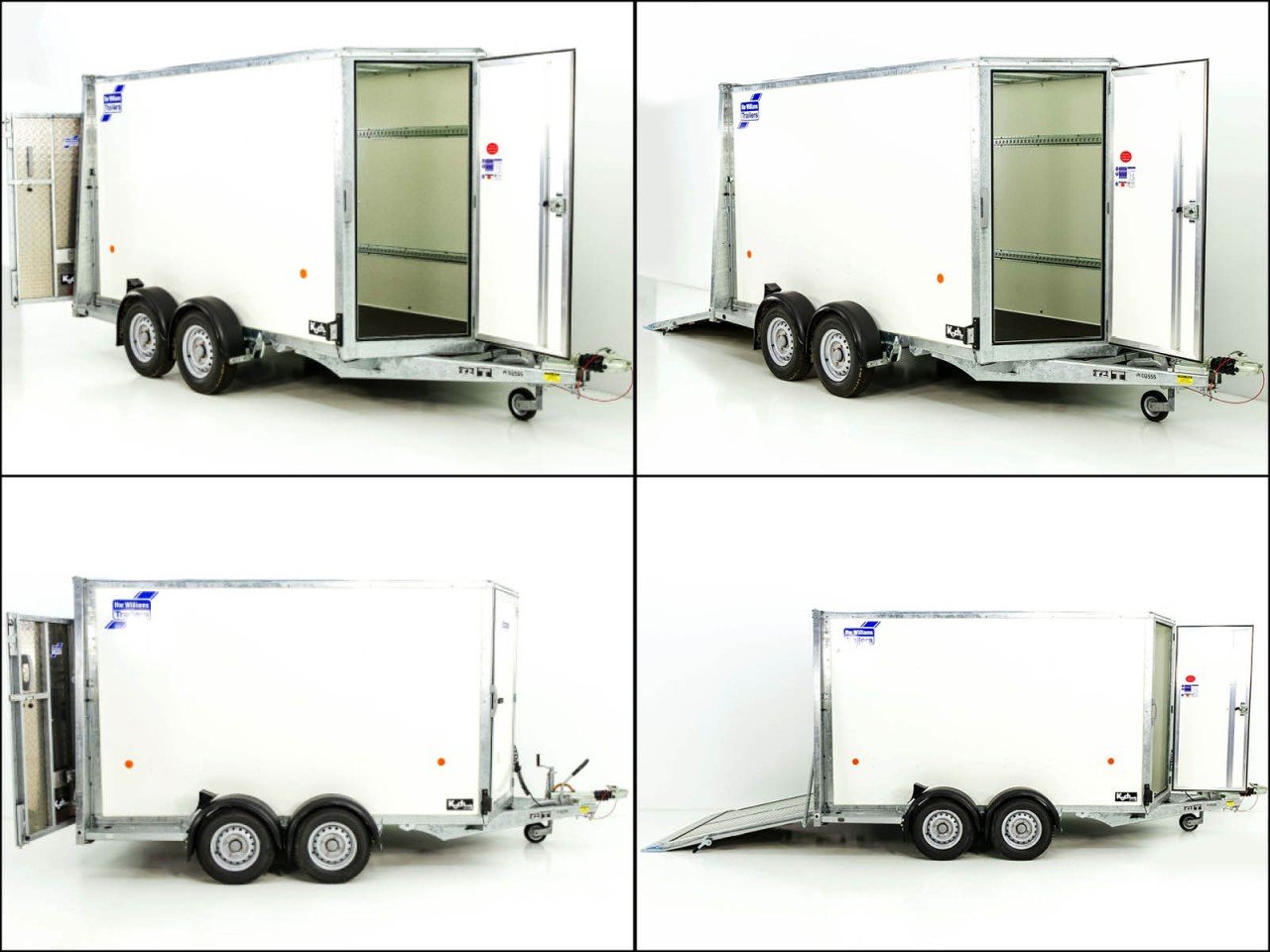 Ifor Williams Reboque fechado BV 125 147x360cm H:183cm 2,7t Combinação de portões-Novo - Image 9