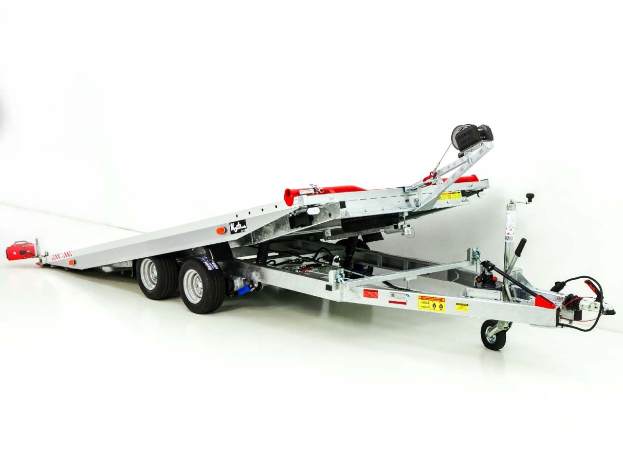 Vezeko Reboque porta-veículos Race Master Alu 194x460cm 2,7t-Novo - Image 8