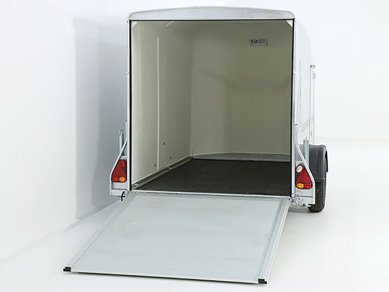 Debon Reboque fechado Cargo 1300 Vollpoly 150x290cm H:160cm, Porta, gris-Novo - Image 5