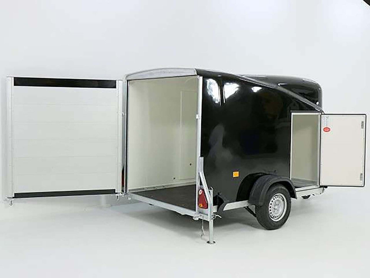 Debon Reboque fechado Cargo 1300 Vollpoly 150x290cm H:160cm, Porta, preto-Novo - Image 2