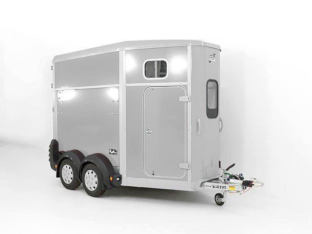 Ifor Williams Reboque para cavalos HB506-Arreios-Prateado-Novo