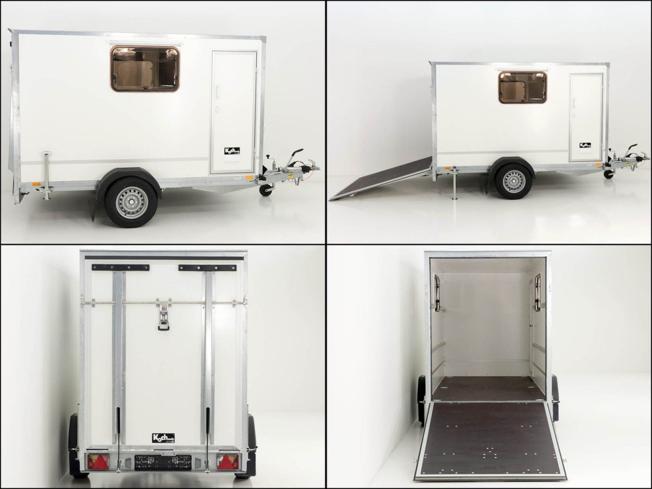 Blyss Reboque fechado 146x304cm Altura:180 1,3t, Rampa, Porta, 2 janelas-Novo - Image 10