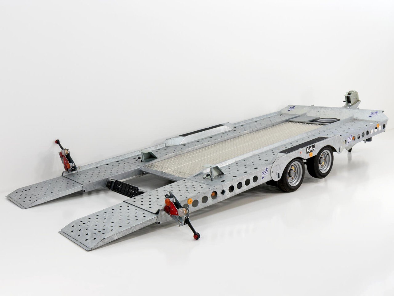 Ifor Williams Reboque porta-veículos 220x500cm 3,5t-Typ:CT177-Piso de alumínio-Novo