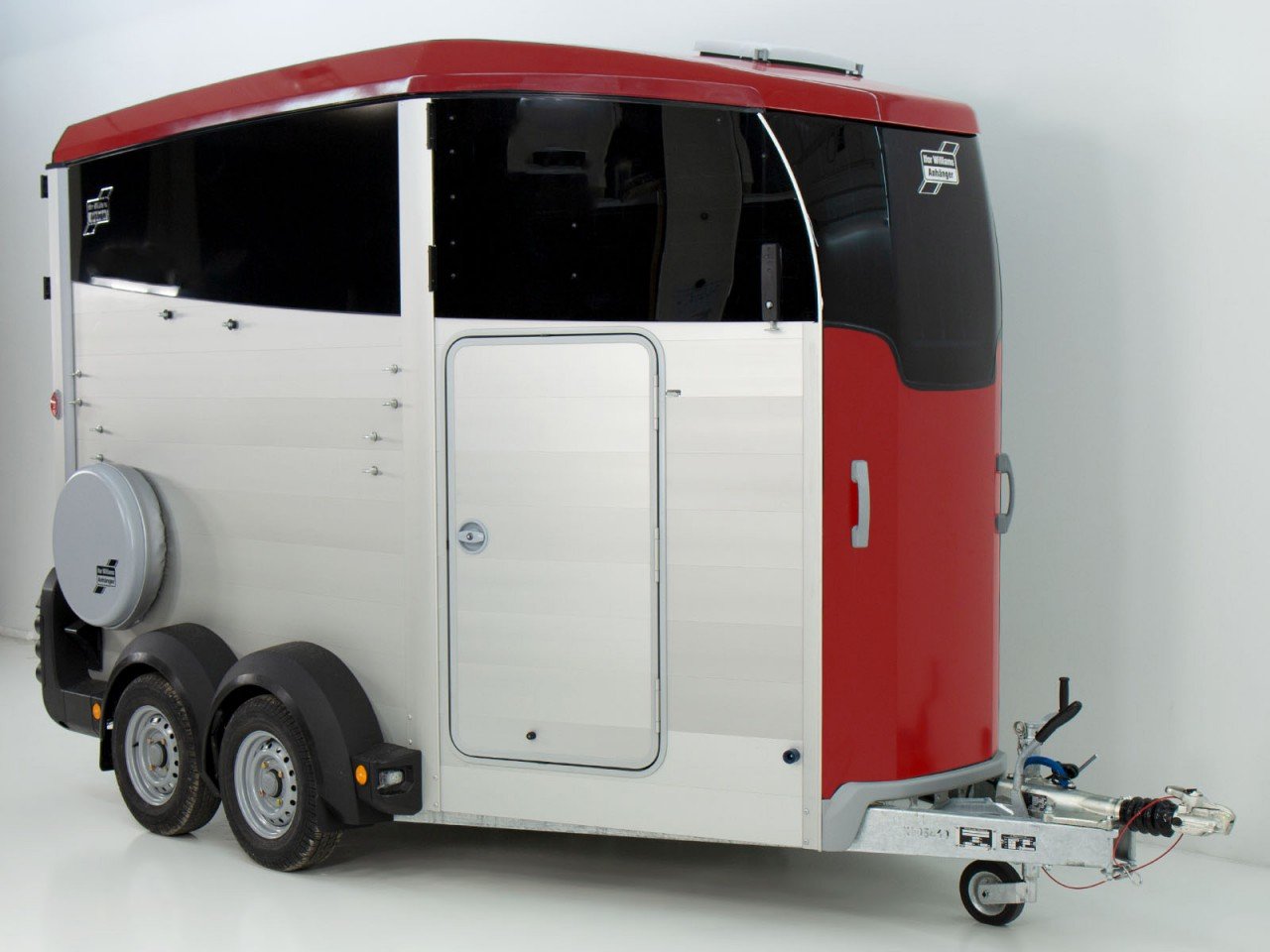 Ifor Williams Reboque para cavalos HBX 506-Arreios-novo modelo-rojo-Novo