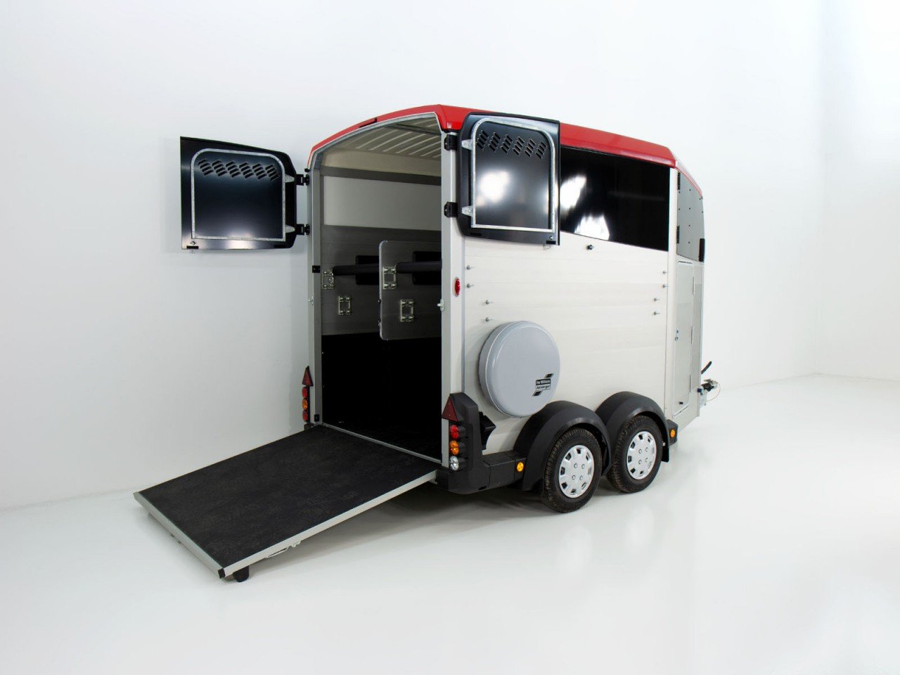 Ifor Williams Reboque para cavalos HBX 506-Arreios-novo modelo-rojo-Novo - Image 2