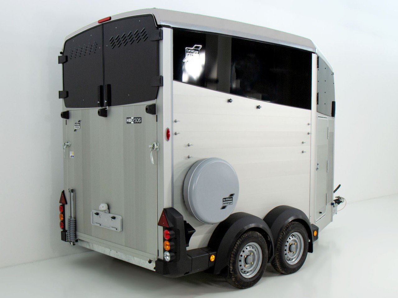 Ifor Williams Reboque para cavalos HBX 506-Arreios-novo modelo-plata-Novo - Image 2