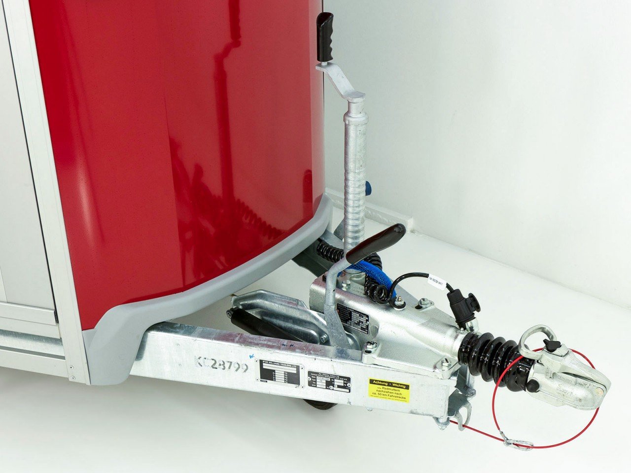 Ifor Williams Reboque para cavalos HBX 511-Arreios-novo modelo-rojo-Novo - Image 8