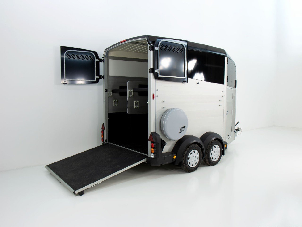 Ifor Williams Reboque para cavalos HBX 511-Arreios-novo modelo-preto-Novo - Image 2