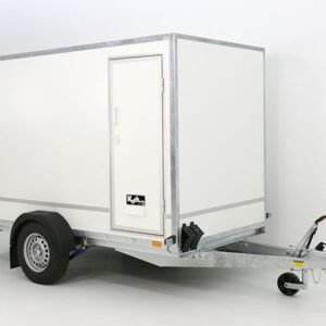 Blyss Reboque fechado 146x304cm Altura:180cm 1,3t, Porta lateral-Novo
