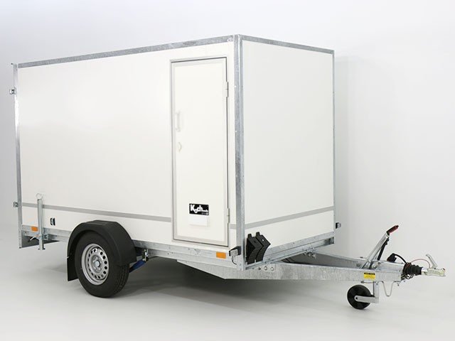 Blyss Reboque fechado 146x304cm Altura:180cm 1,3t, Porta lateral-Novo