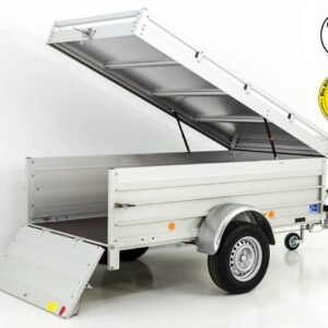 Koch Reboque com tampa 125x250cm Altura:65cm 1300kg, Tipo 4.13, Oferta-Novo