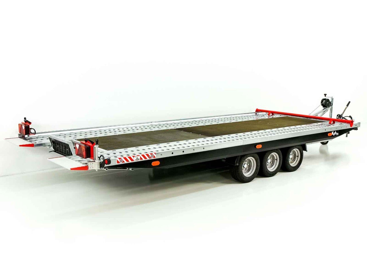 Vezeko Reboque porta-veículos Race Master 209x550cm Tridem 3,5t-LB-madera-Novo - Image 2