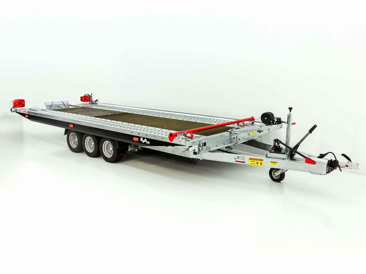 Vezeko Reboque porta-veículos Race Master 209x550cm Tridem 3,5t-LB-madera-Novo - Image 3
