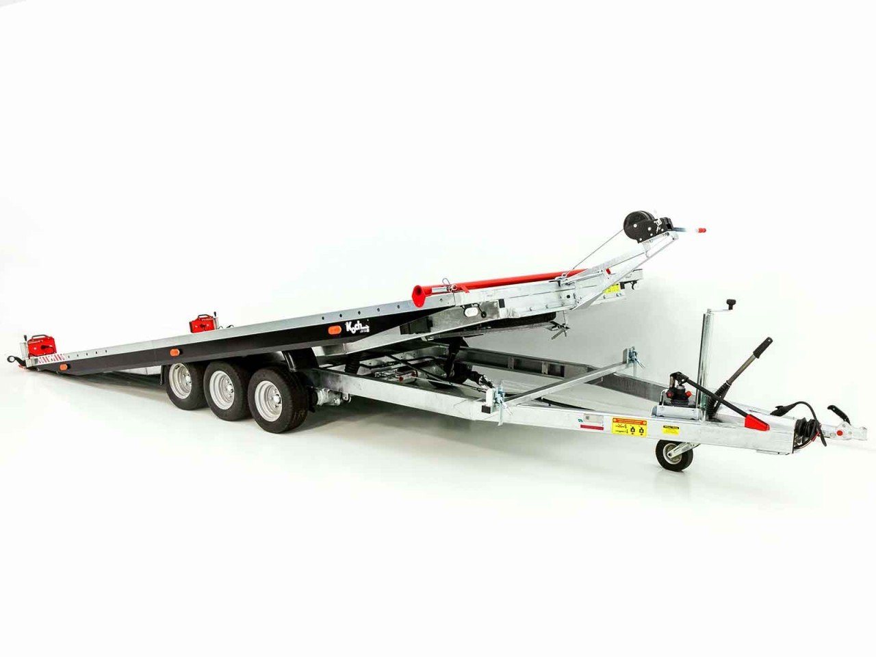 Vezeko Reboque porta-veículos Race Master 209x550cm Tridem 3,5t-LB-madera-Novo - Image 4