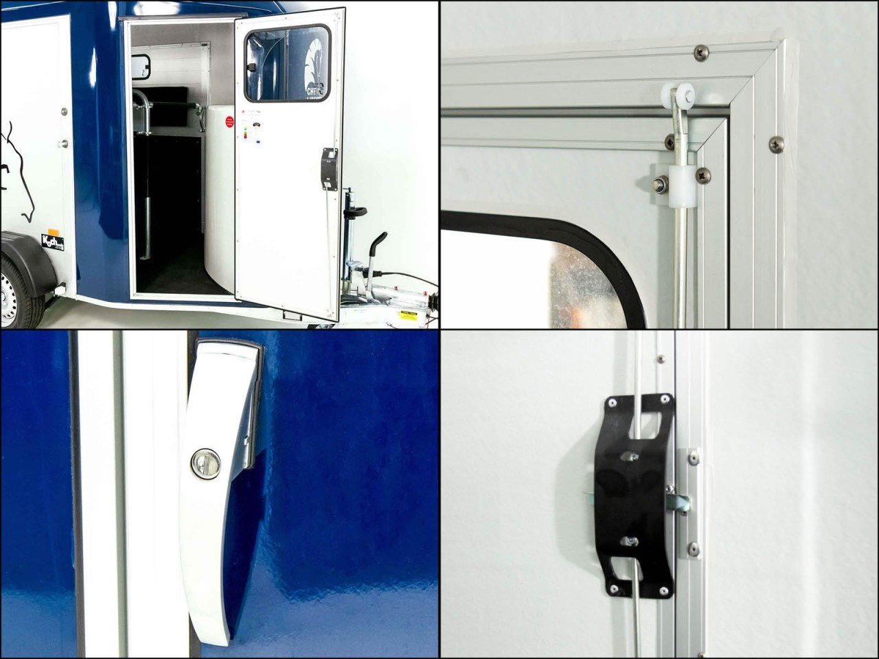 Cheval Liberté Reboque para cavalos GOLD 3, Premium, Pullman 2, Arreios, azul-Novo - Image 11