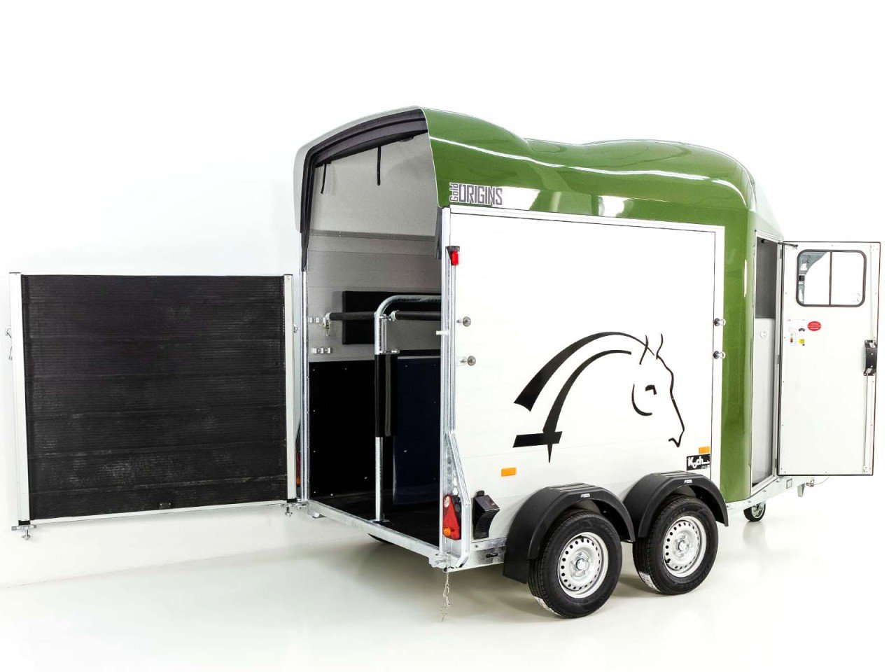 Cheval Liberté Reboque para cavalos GOLD Origins, Arreios, verde oliva-Novo - Image 2