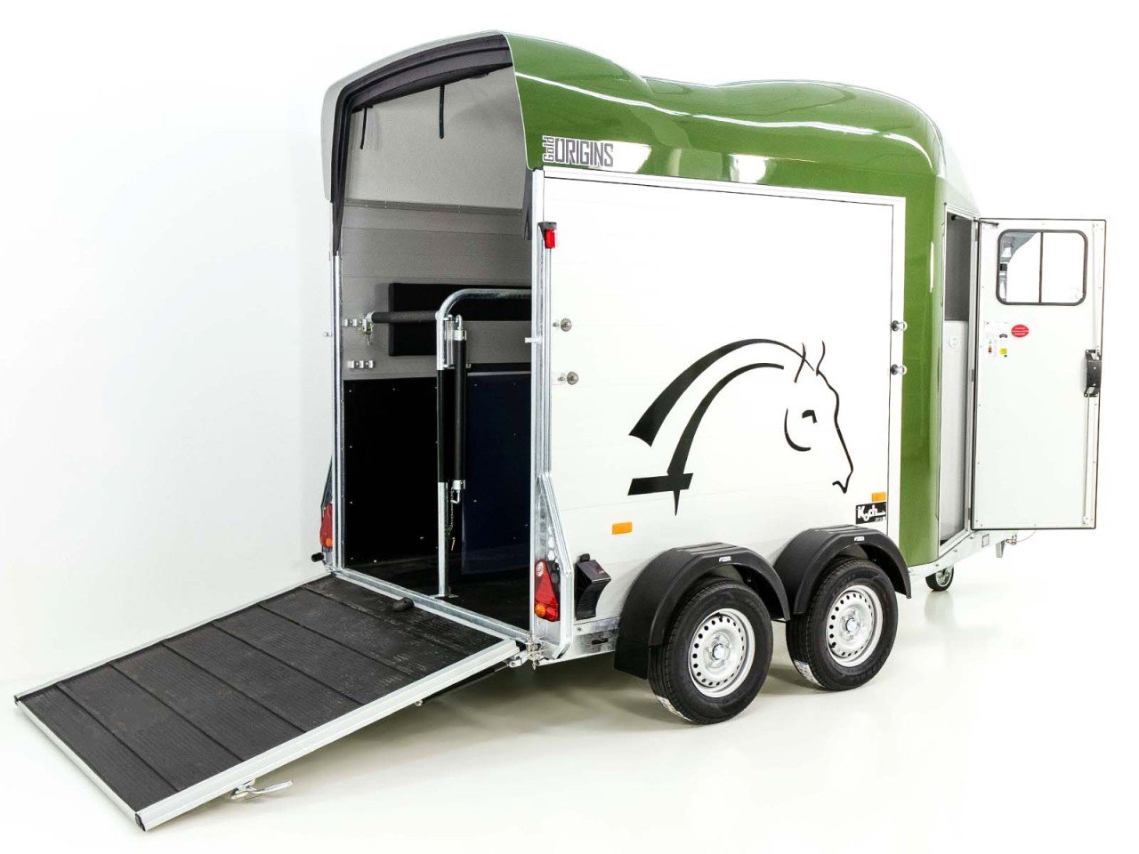Cheval Liberté Reboque para cavalos GOLD Origins, Arreios, verde oliva-Novo - Image 3