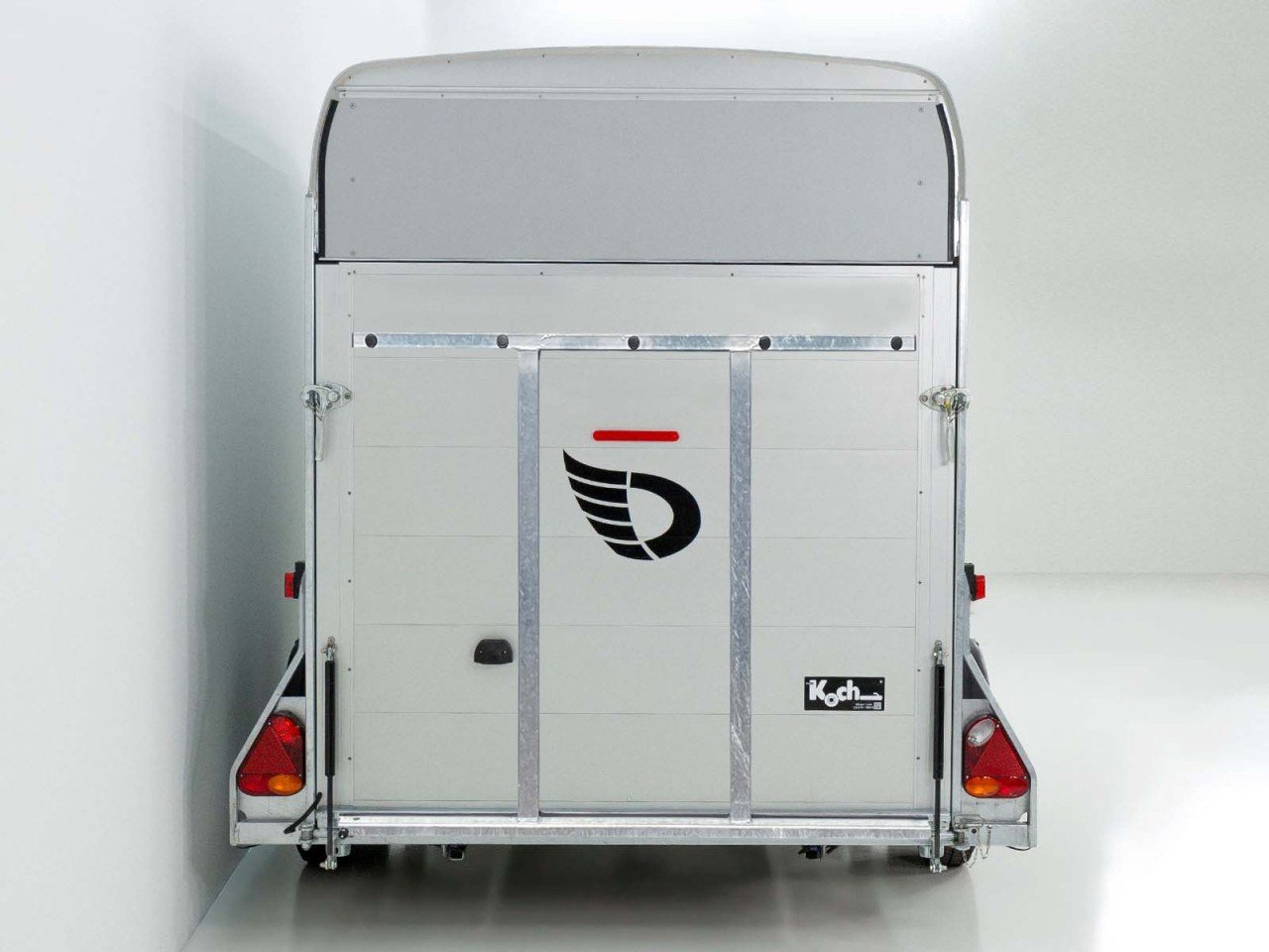 Debon Reboque fechado Cargo C800 206x441cm H206 3,5 t, Alu, Polybug, Porta, gris-Novo - Image 3