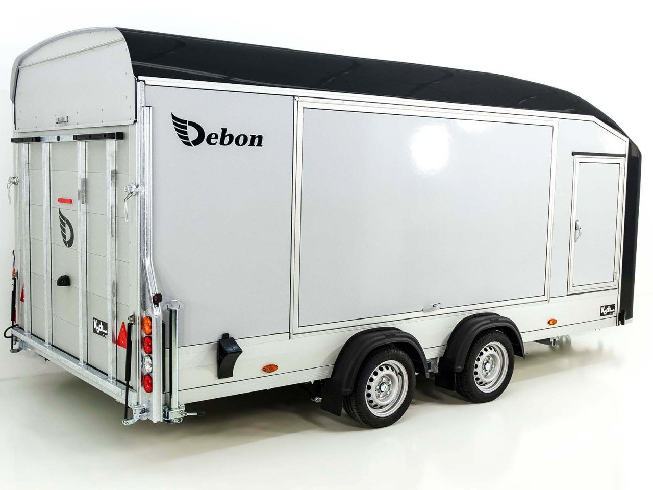 Debon Reboque fechado Roadster C1000 200x500x200cm 3,5t preto-Novo - Image 4