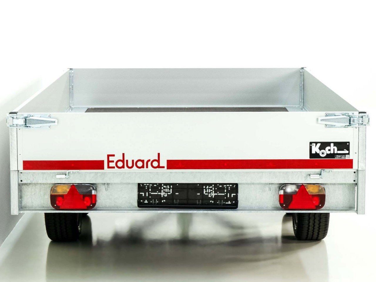 Eduard Reboque de plataforma alta 3318 GD-180x330cm 2,7t-Novo - Image 7