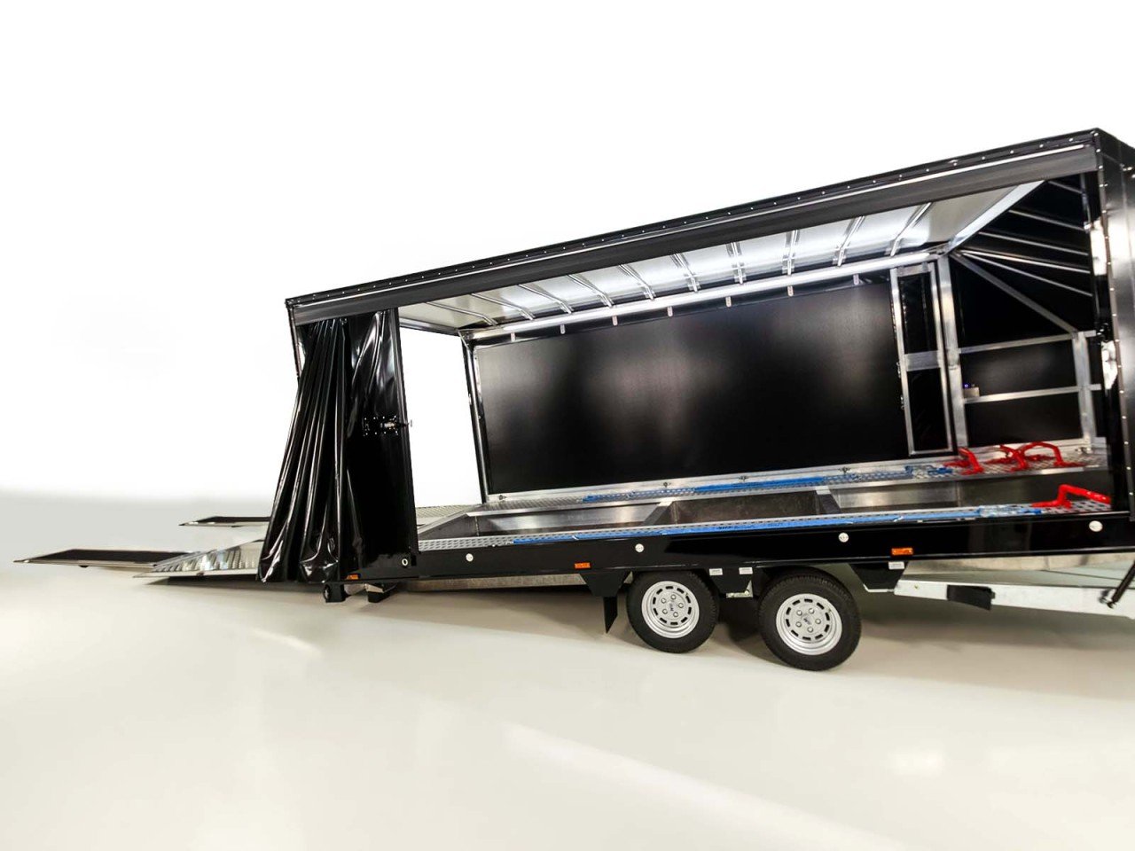 Moetefindt Reboque para transporte de coches Lona FTP235 235x550cm 3,5t Altura:180cm-Novo - Image 10
