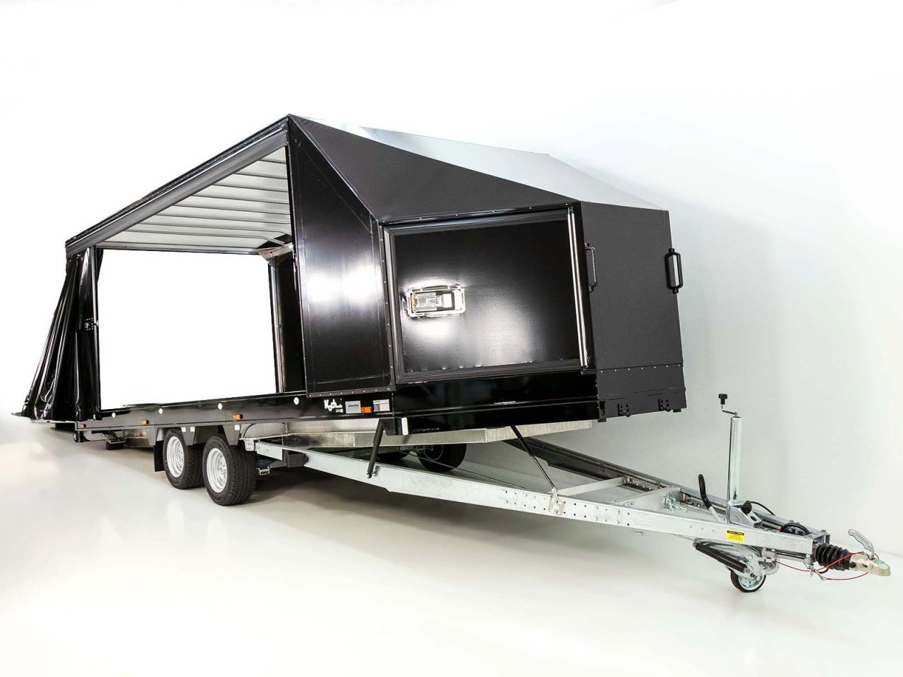 Moetefindt Reboque para transporte de coches Lona FTP235 235x550cm 3,5t Altura:180cm-Novo - Image 12
