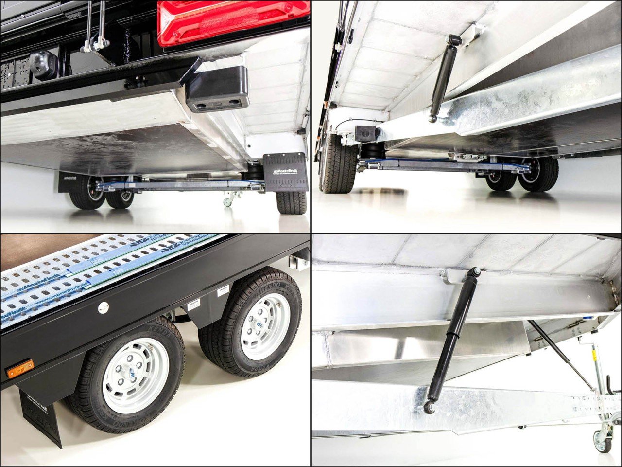Moetefindt Reboque para transporte de coches Lona FTP235 235x550cm 3,5t Altura:180cm-Novo - Image 22