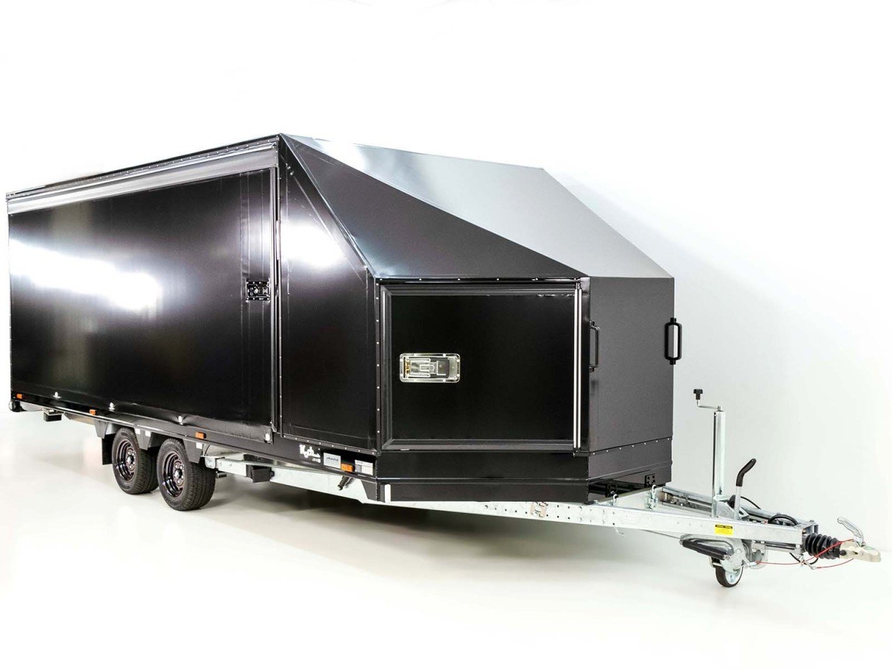 Moetefindt Reboque para transporte de coches Lona FTP235 235x550cm 3,5t Altura:180cm-negra Llantas-Novo - Image 2