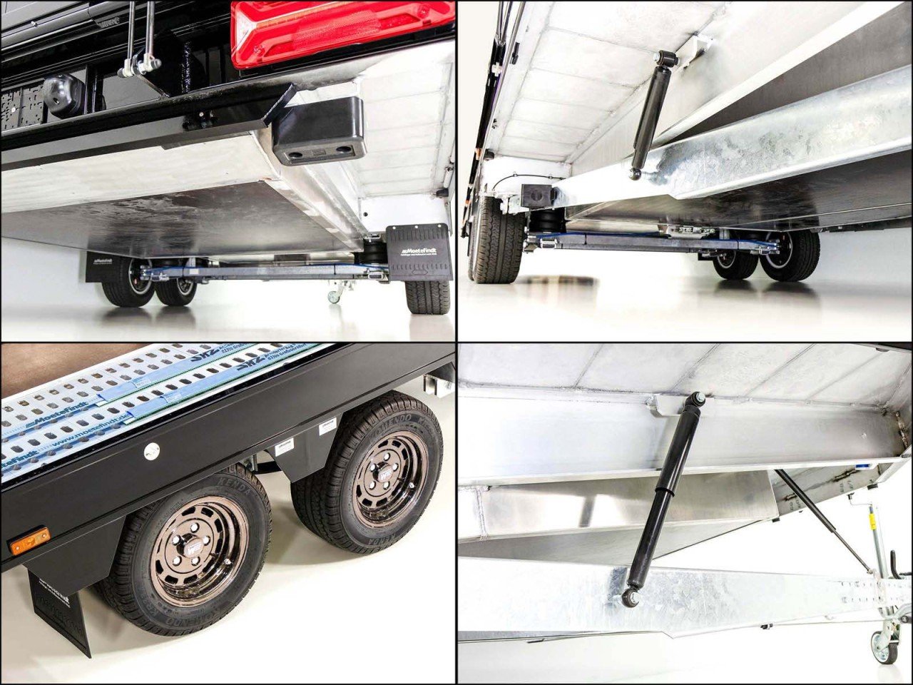 Moetefindt Reboque para transporte de coches Lona FTP235 235x550cm 3,5t Altura:180cm-negra Llantas-Novo - Image 22