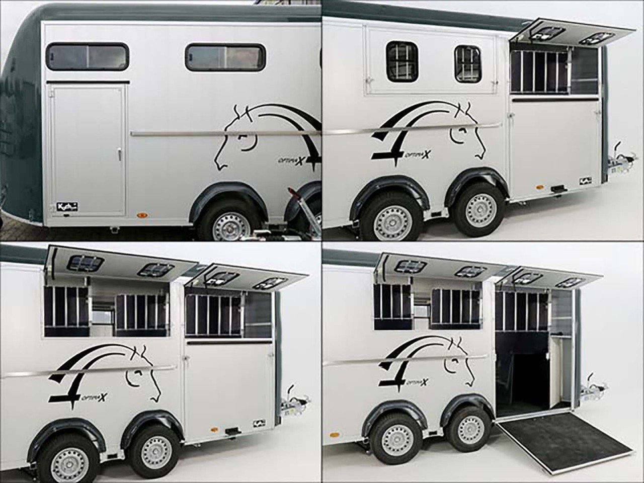 Cheval Liberté Reboque para cavalos Maxi 4, 4 Cavalos, Pullman-Trem de rodagem, 100km/h-Novo - Image 8