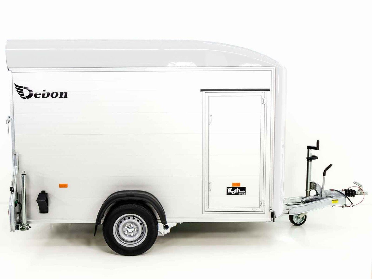 Debon Reboque fechado C400 164x315cm H:200cm 1,3t, Alu, Polybug, Porta-Novo - Image 4