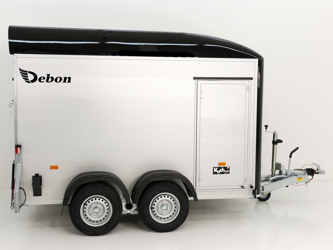 Debon Reboque fechado C500 164x300cm H:200cm 2,0t, Alu, Polybug, Porta-Novo - Image 6