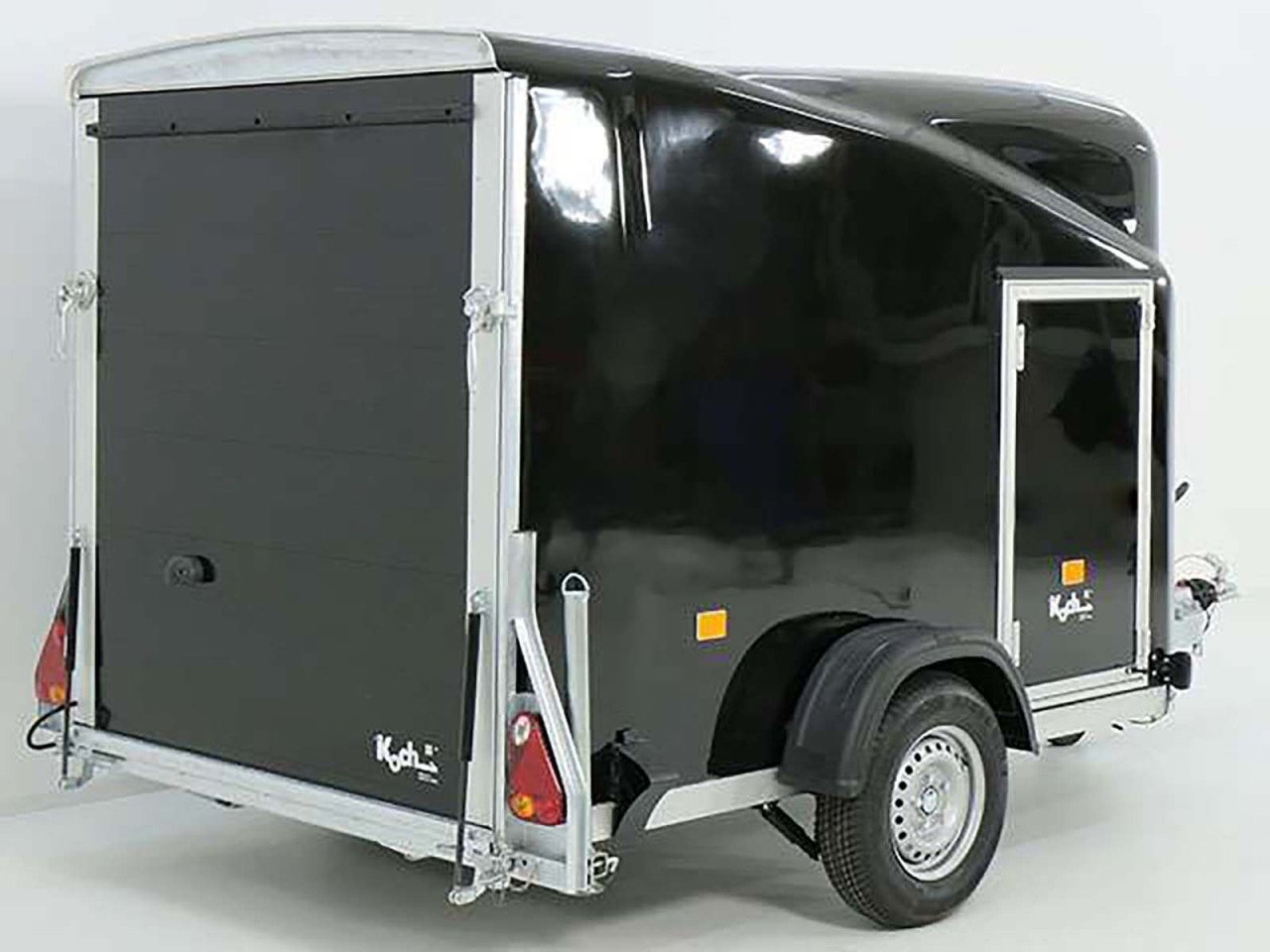 Debon Reboque fechado Cargo 1300 Vollpoly 150x290cm H:160cm, Porta-Novo - Image 6
