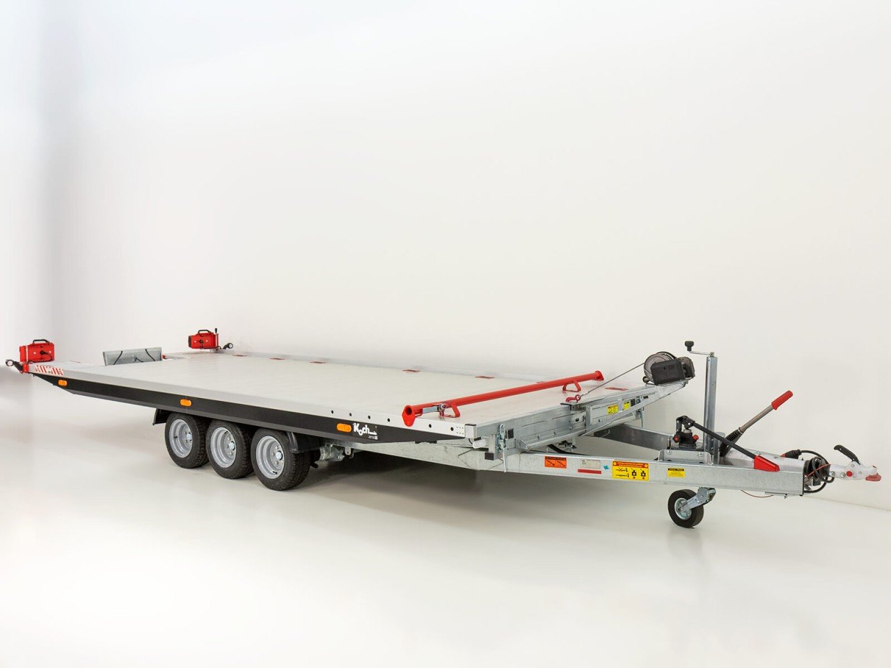Vezeko Reboque porta-veículos Race Master Alu 209x550cm Tridem 3,5t-E-vientoe-Novo - Image 3