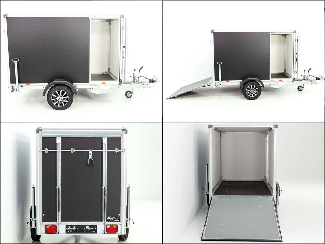 Variant Reboque fechado Black Edition 148x258cm H:157 1,35t-Rampa-Porta-Novo - Image 10