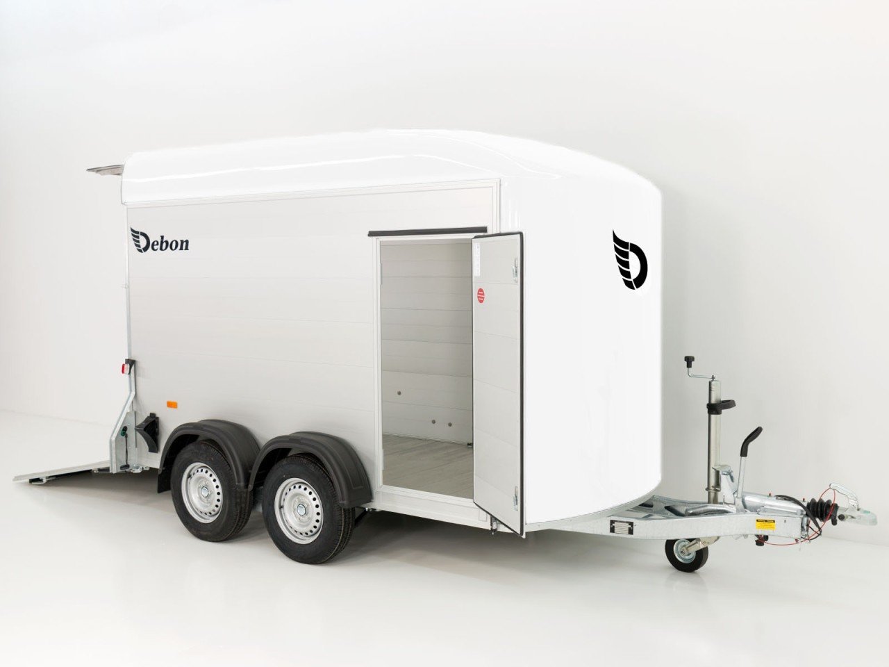 Debon Reboque fechado C500 164x300cm H:200cm 2,6t, Alu, Polybug, Porta-Novo - Image 4