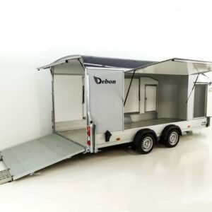 Debon Reboque fechado Roadster C1000 200x500x200cm 3,5t gris-Novo