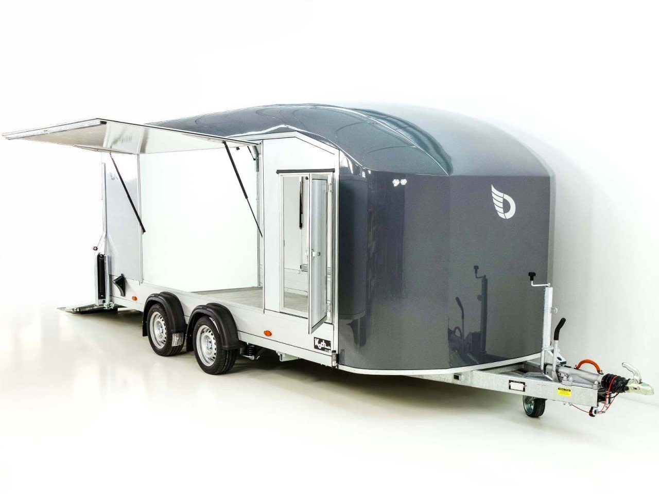 Debon Reboque fechado Roadster C1000 200x500x200cm 3,5t gris-Novo - Image 2