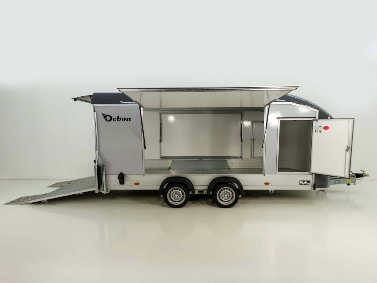Debon Reboque fechado Roadster C1000 200x500x200cm 3,5t gris-Novo - Image 5