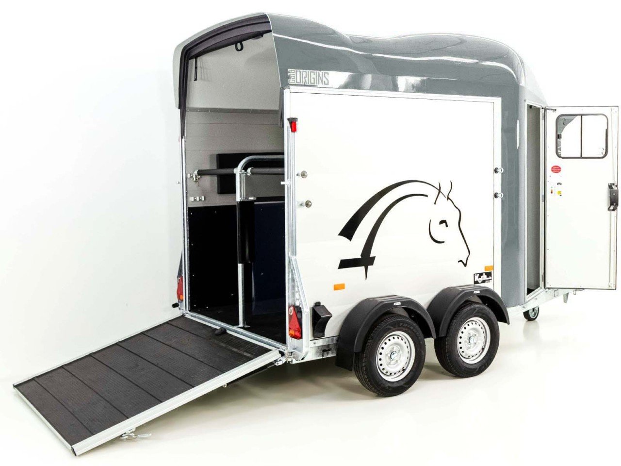 Cheval Liberté Reboque para cavalos GOLD Origins, gris-Novo - Image 3