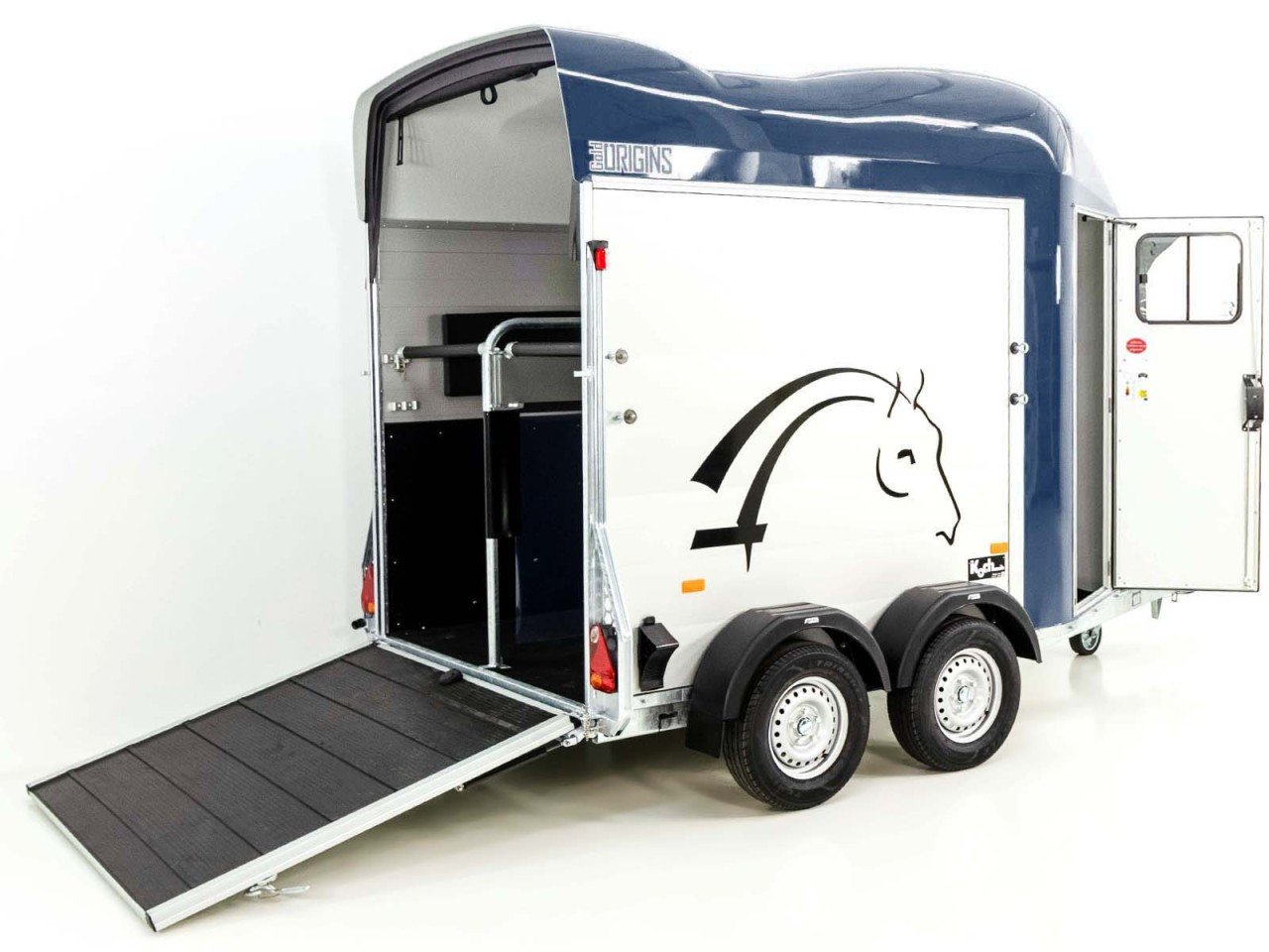 Cheval Liberté Reboque para cavalos GOLD Origins, azul-Novo - Image 3