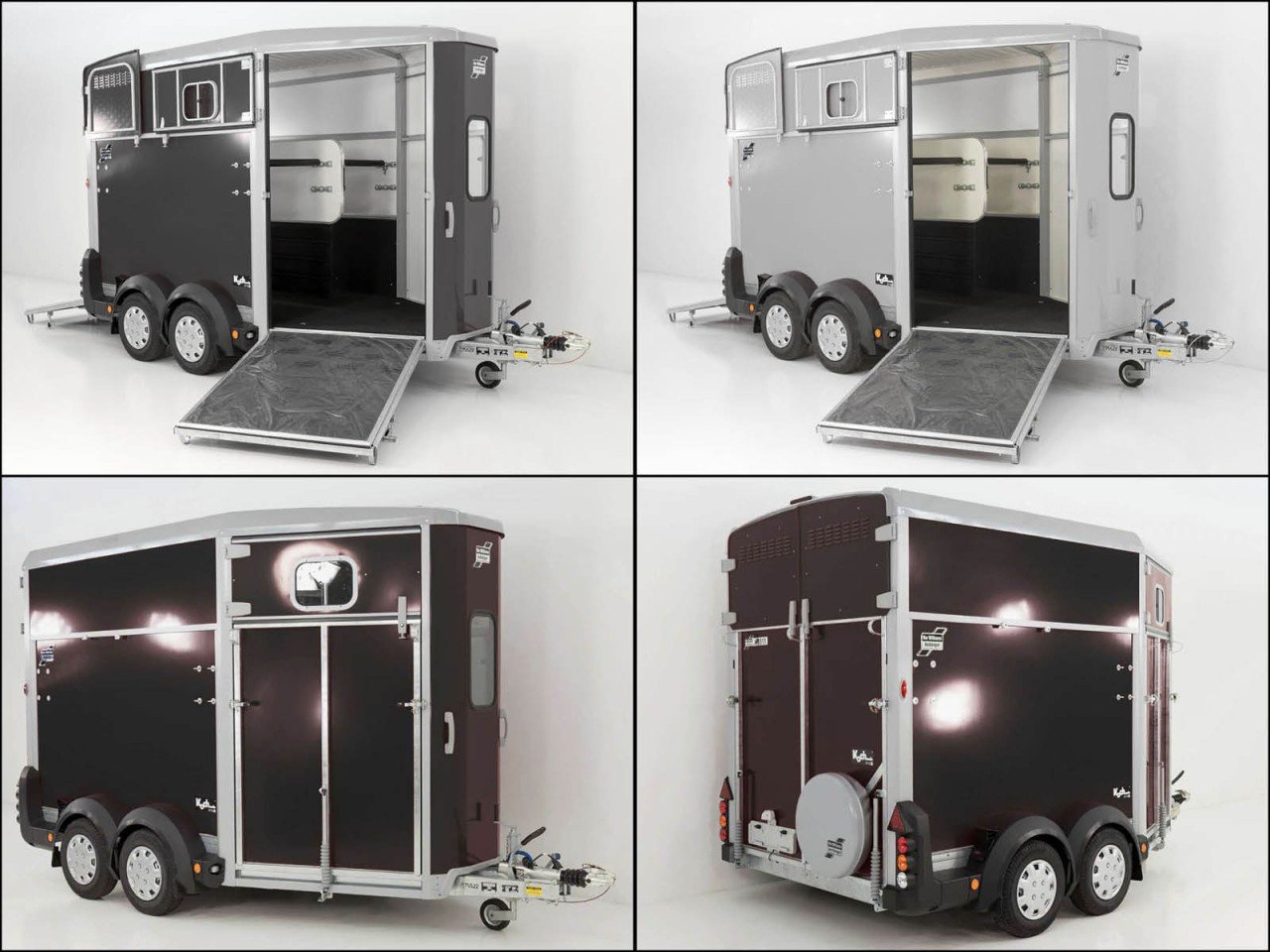 Ifor Williams Reboque para cavalos HB511-Saída frontal-Novo