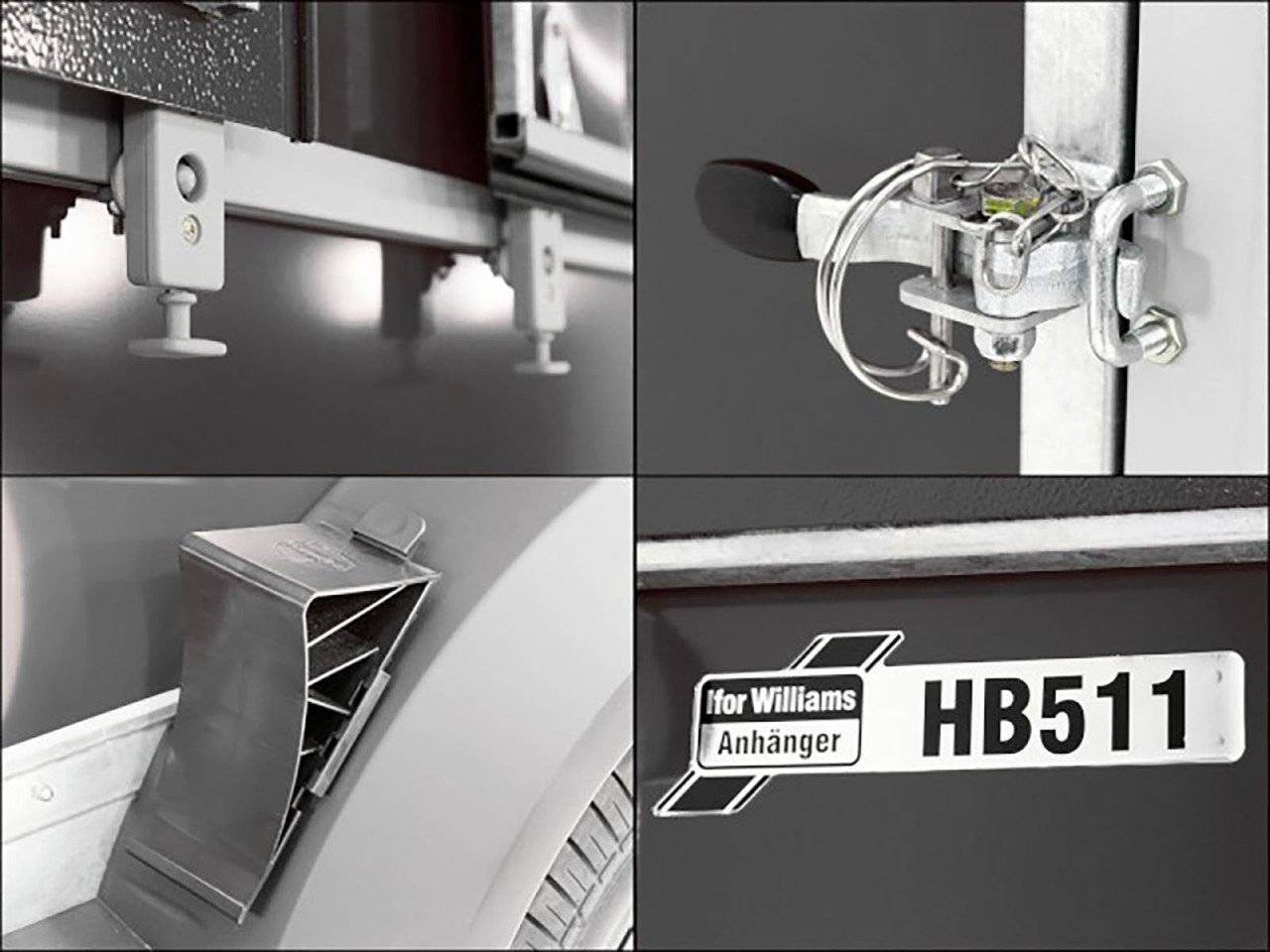 Ifor Williams Reboque para cavalos HB511-Saída frontal-Novo - Image 15