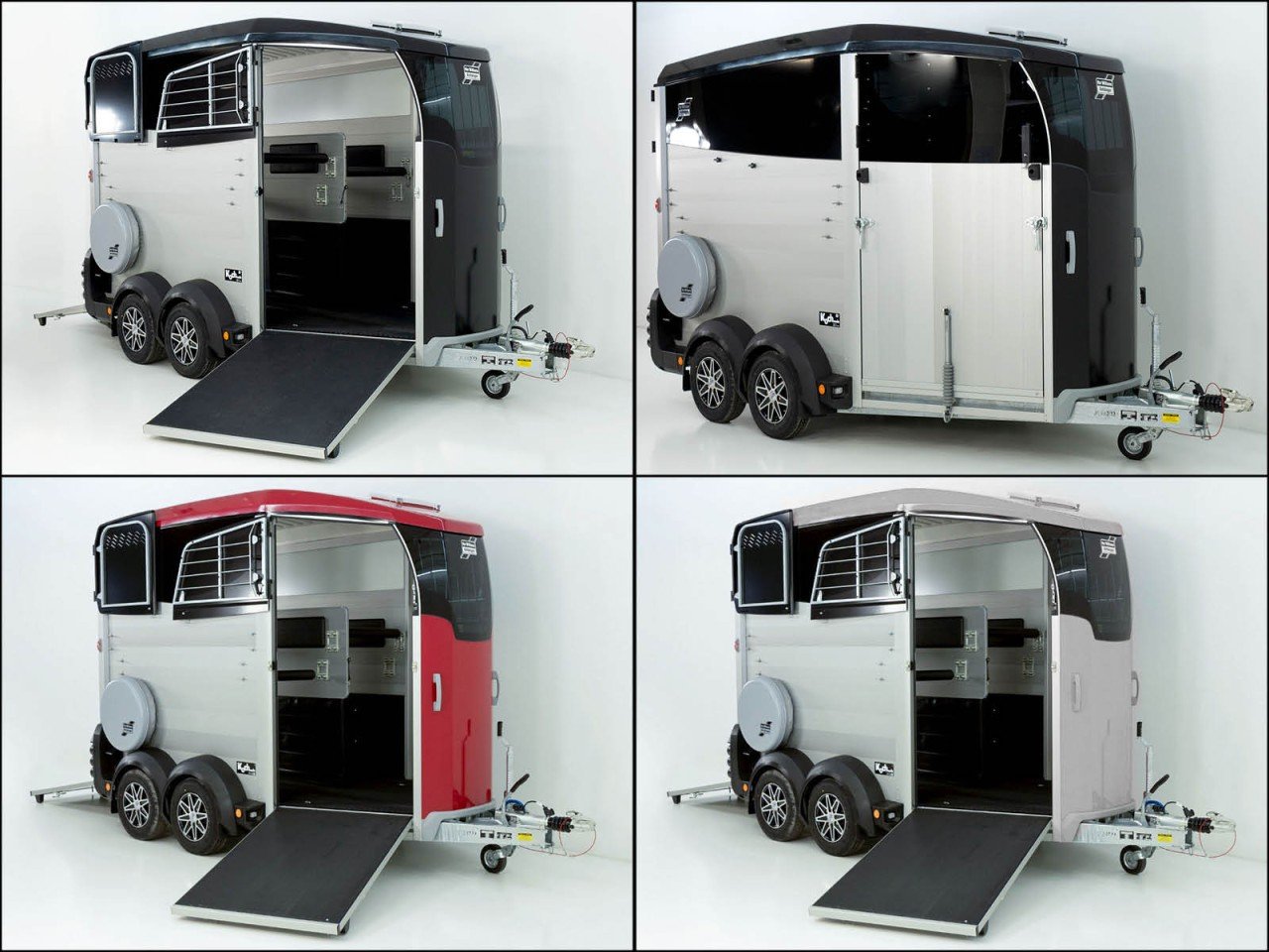 Ifor Williams Reboque para cavalos HBX 506-Saída frontal-novo modelo-Novo