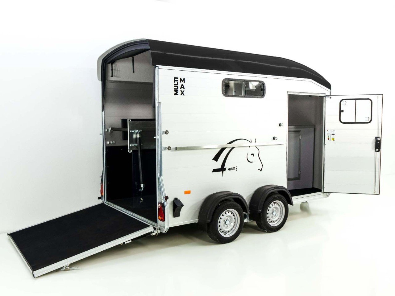 Cheval Liberté Reboque para cavalos Multi Max 2, preto-Novo