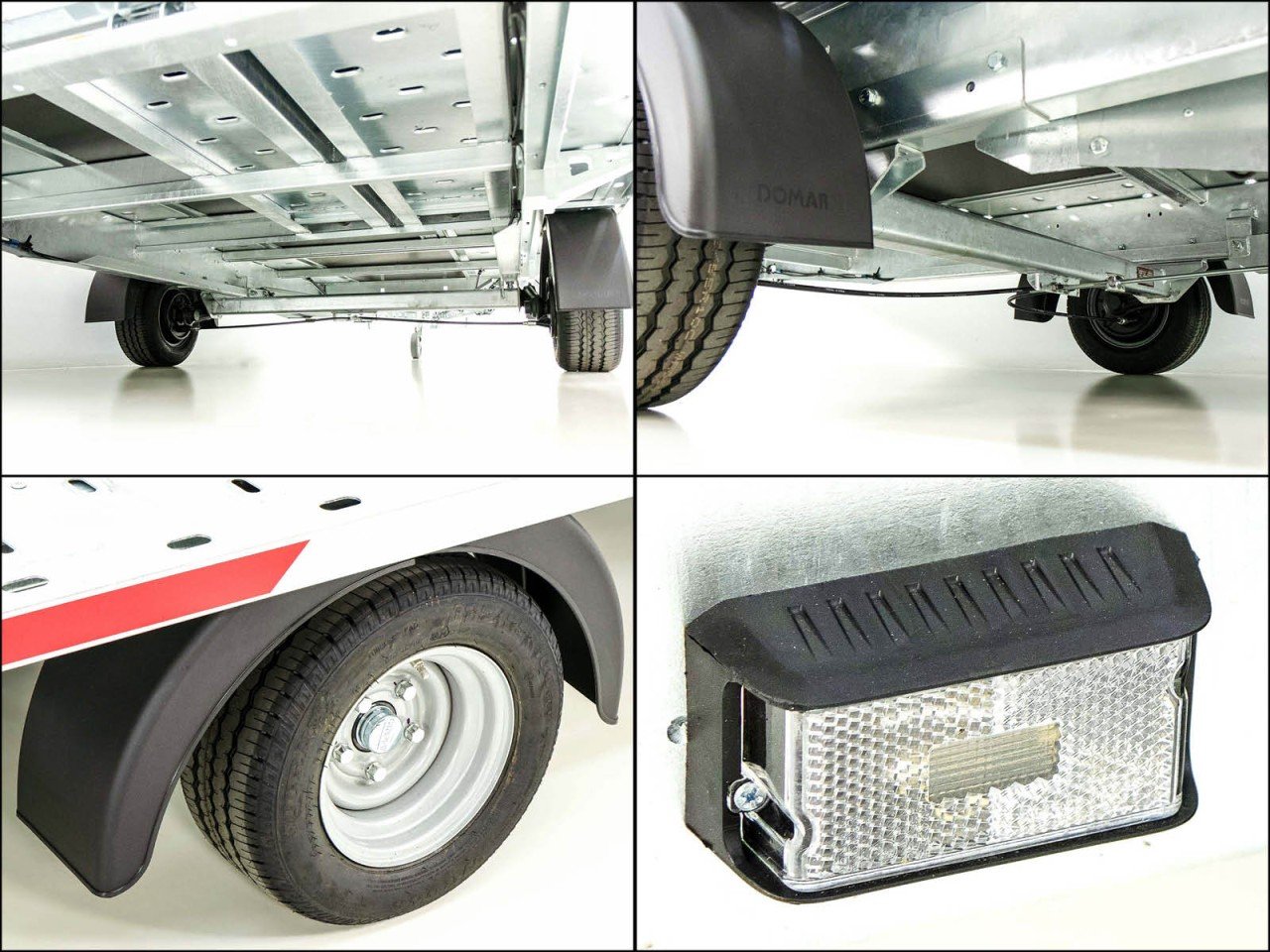 Temared Reboque porta-veículos Carkeeper 190x360cm 1,5t-Novo - Image 11
