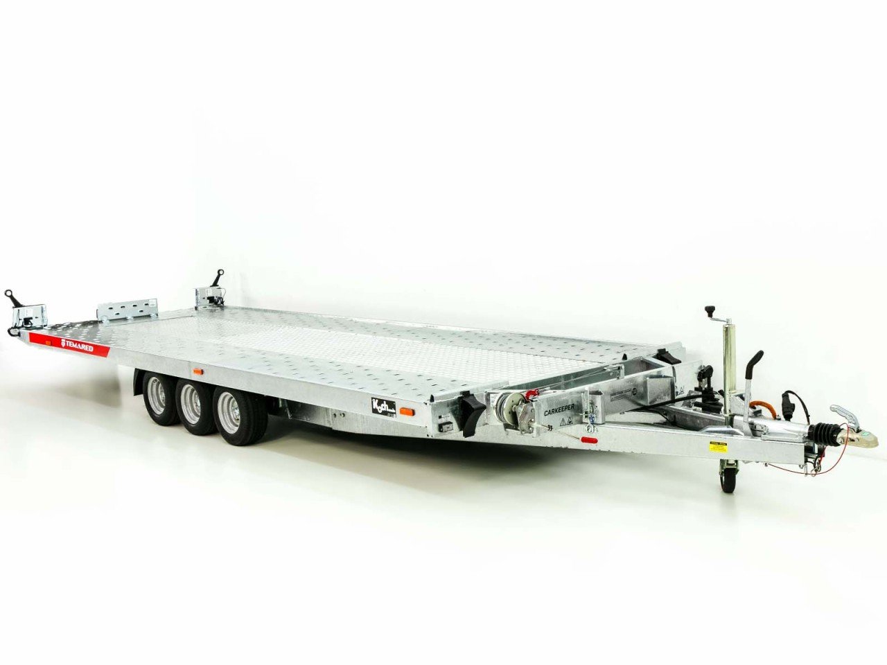 Temared Reboque porta-veículos Carkeeper 200x580cm 3,5t-Novo - Image 3