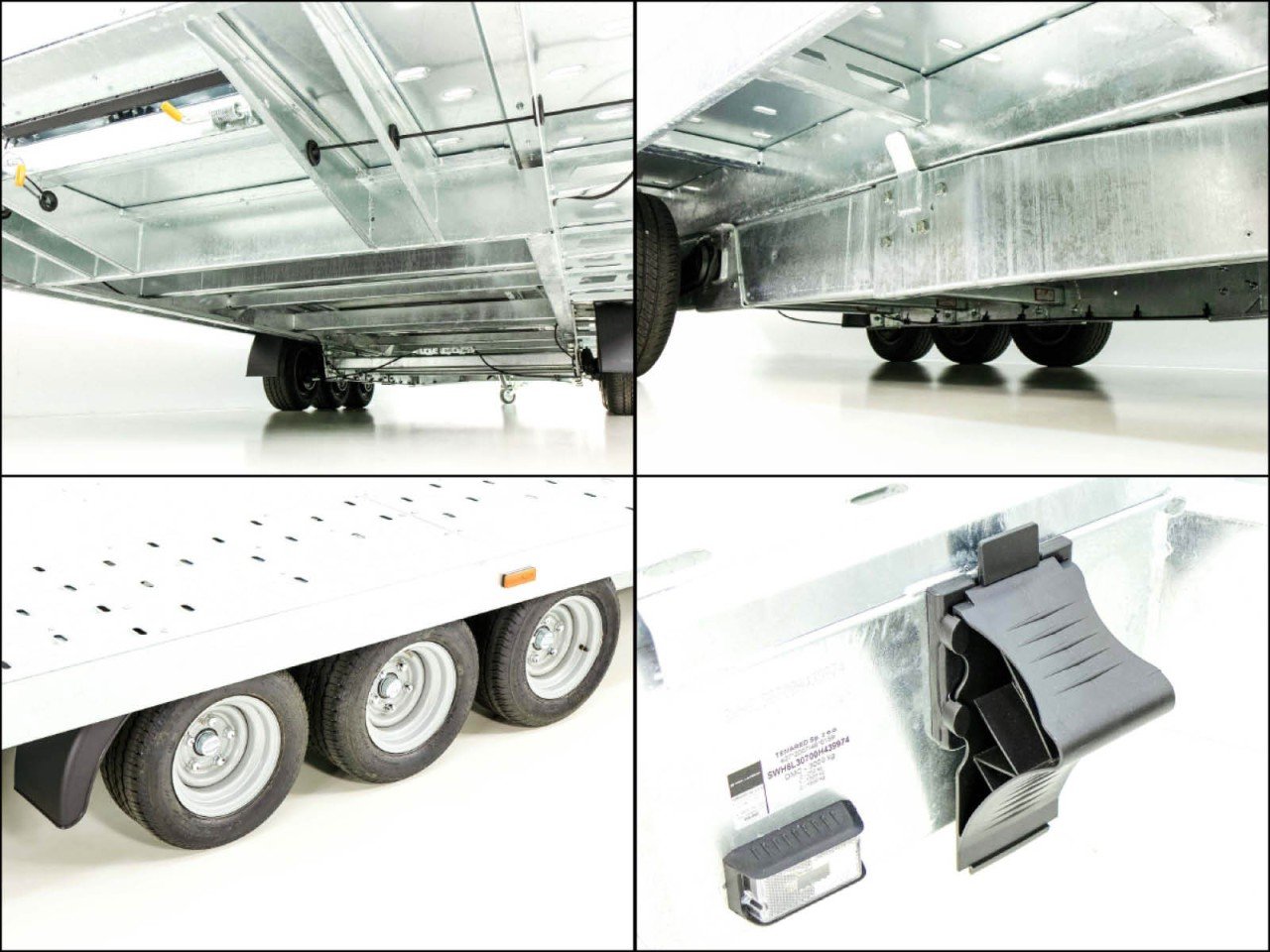 Temared Reboque porta-veículos Carkeeper 200x580cm 3,5t-Novo - Image 11