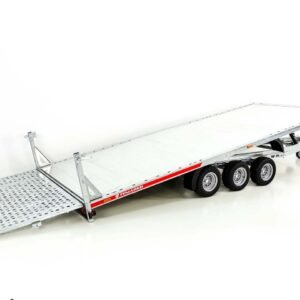 Temarad Universal Reboque 210x507cm 3,5t-Tridem-Prateadoforma de carga basculante-Novo